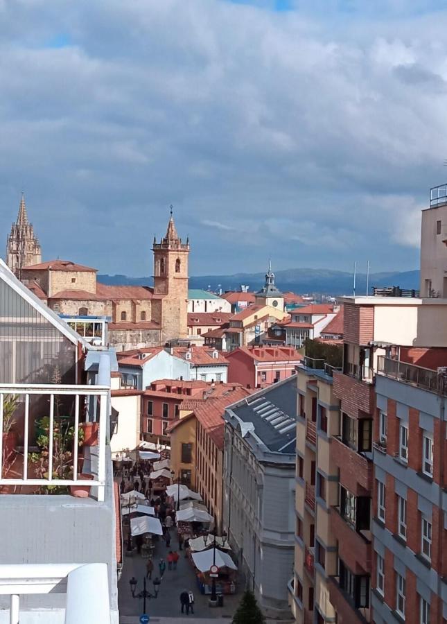 Atico Quintana II - Con Terraza, En El Centro Con Wifi Y Garaje Διαμέρισμα Οβιέδο Εξωτερικό φωτογραφία